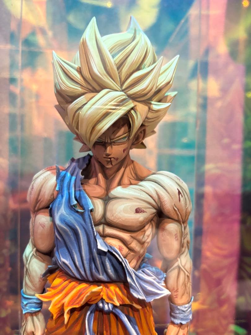 ドラゴンボール 孫悟空 ベジータ SMSP リペイント 二次元彩色 フィギュア