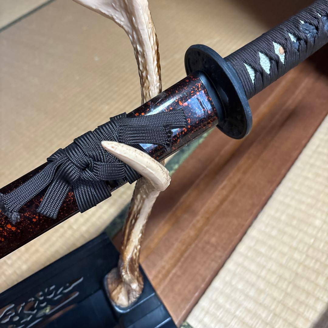 模造刀　刀 2本　 漆黒の刃