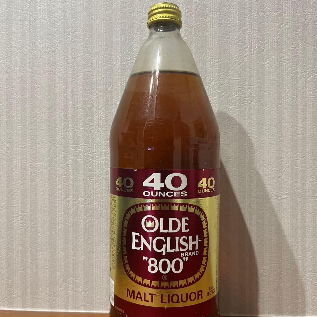 OLDE ENGLISH 800  瓶ビール　オールドイングリッシュ　G-RAP