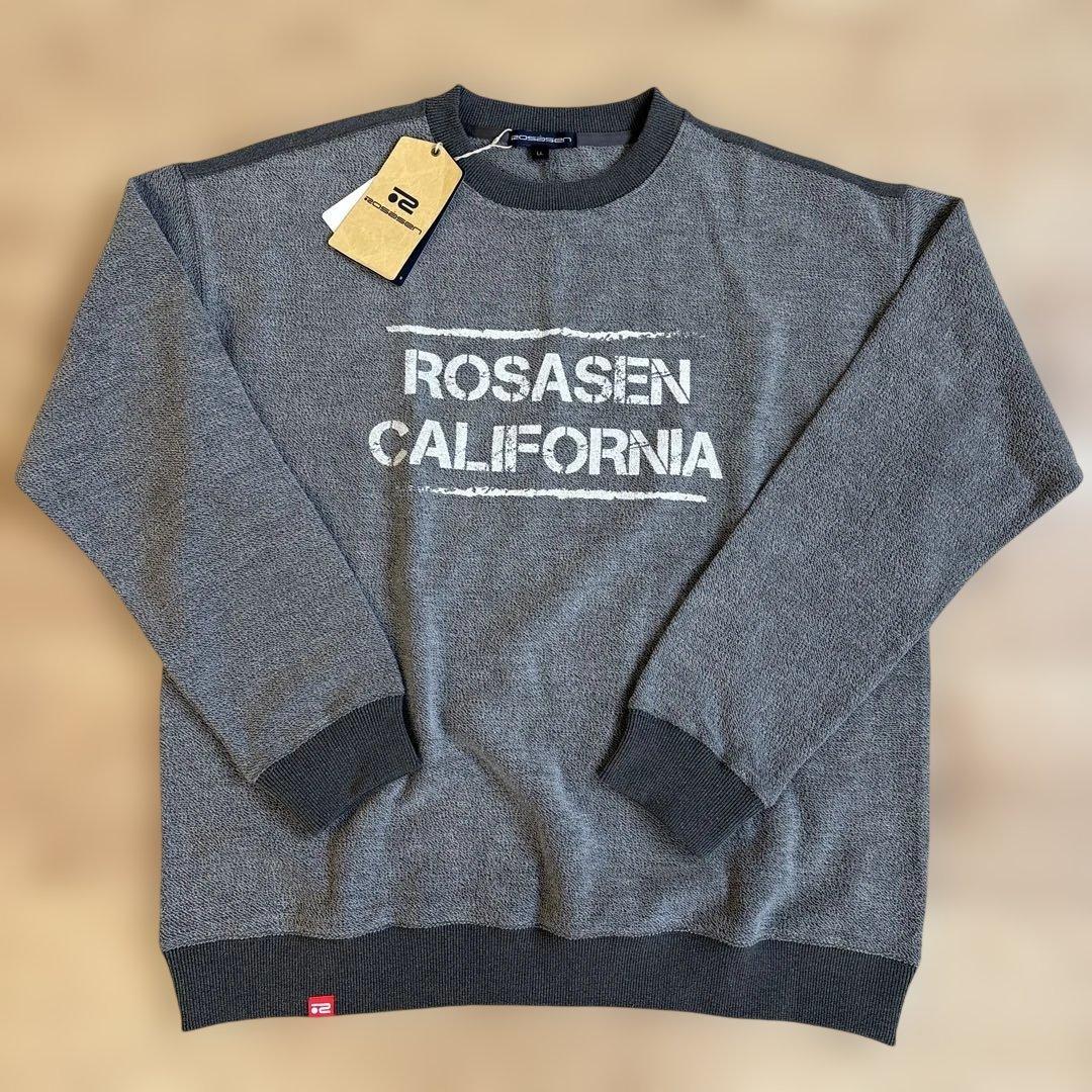 新品タグ付　ROSASEN グレー トレーナー LLサイズ