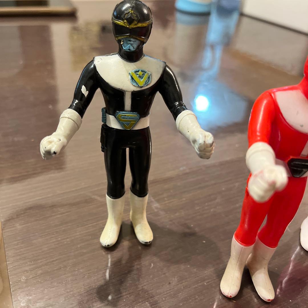 大戦隊 ゴーグルファイブ スーパー戦隊 3体セット ポピー レトロ