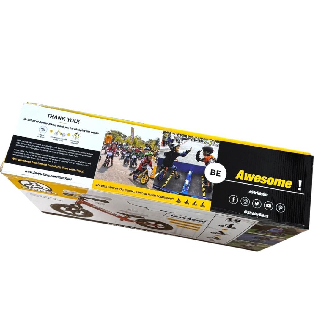 【新品未使用】ストライダー 12インチ Classic Model レッド