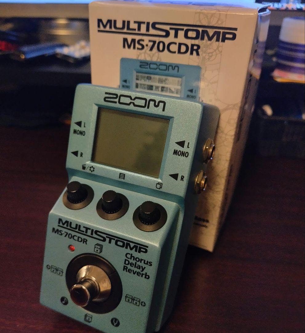 ZOOM MULTISTOMP MS-70CDR　マルチストンプ