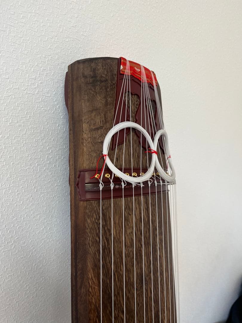 ②琴 13弦 日本 伝統的 楽器 和楽器 弦楽器 和琴 木製 13 琴柱10本