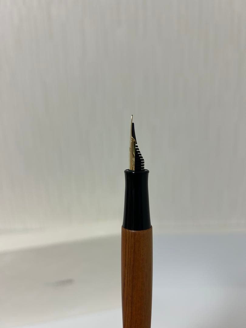 プラチナ万年筆 屋久杉 細字