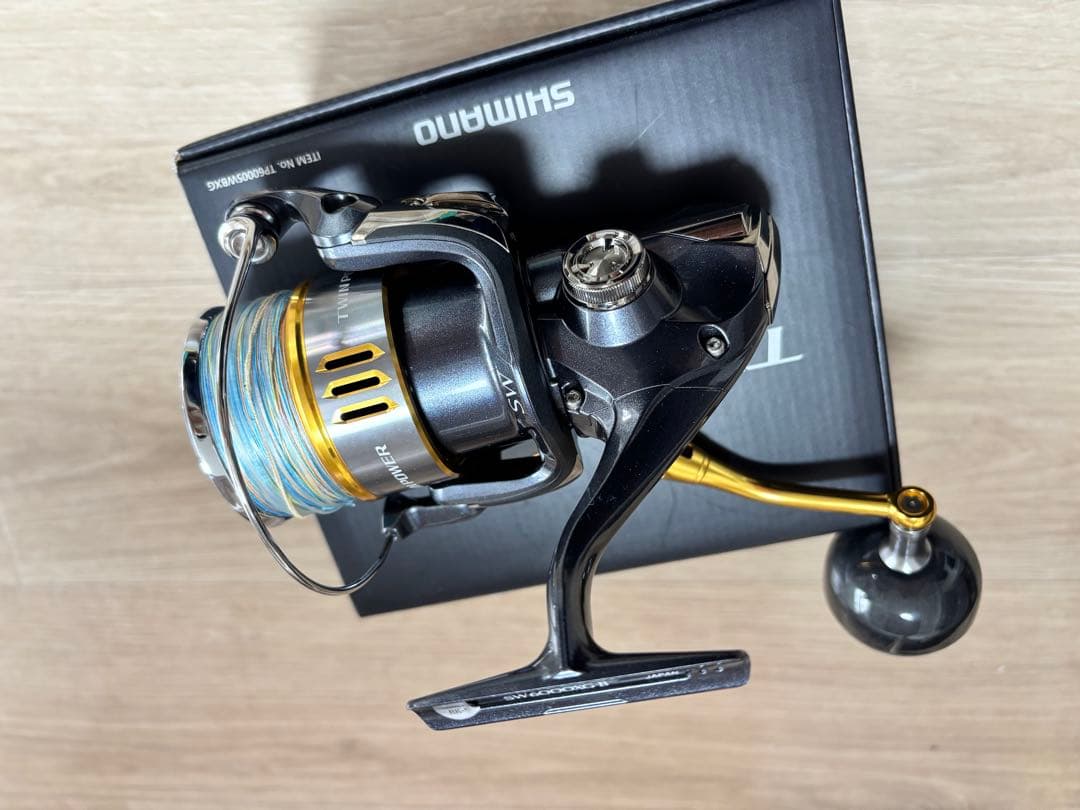 【美品】おまけ付きSHIMANO TWIN POWER sw6000x
