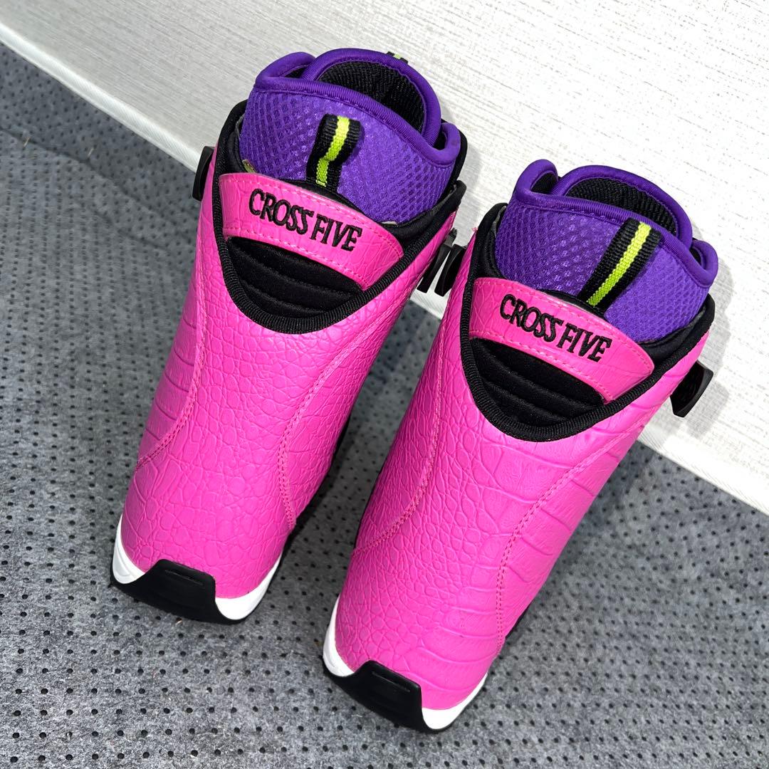 2回使用 23.5cm X5 CROSS FIVE PX BOAブーツ