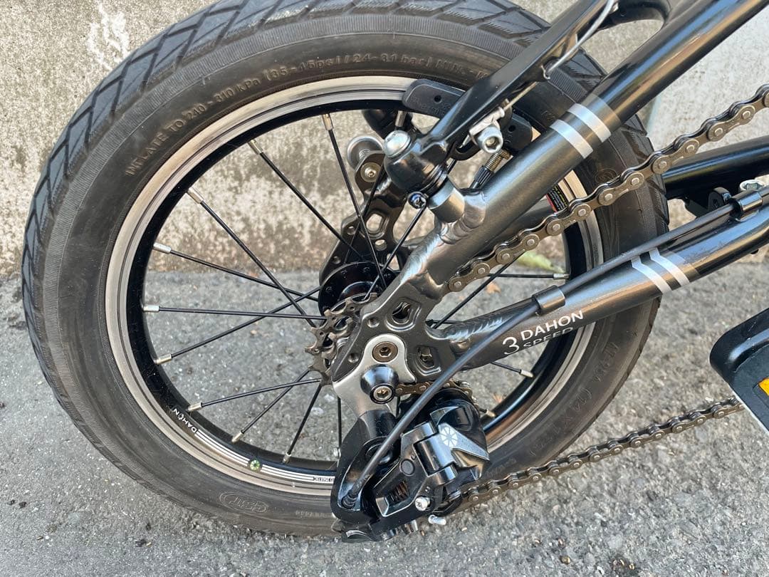 【ほぼ未使用・超美品】DAHON ダホン　K3 14インチ　折りたたみ自転車