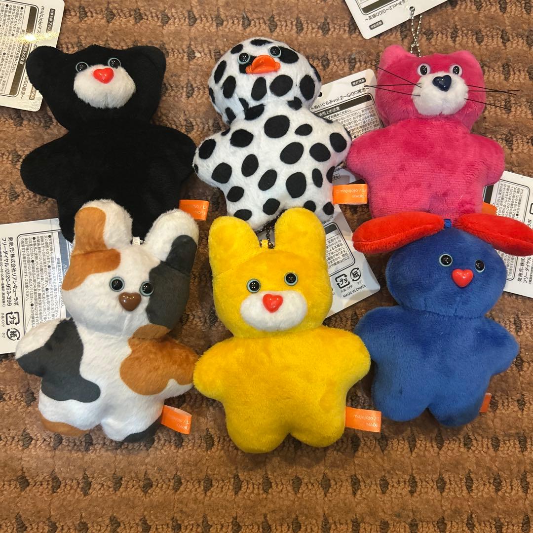 mojojojo マスコットぬいぐるみvol.2 GIGO限定6種セット