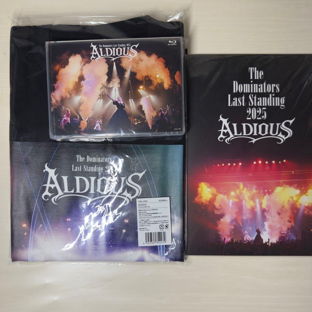 【数量限定】ALDIOUS ブルーレイ＋フォトブック+ TシャツB