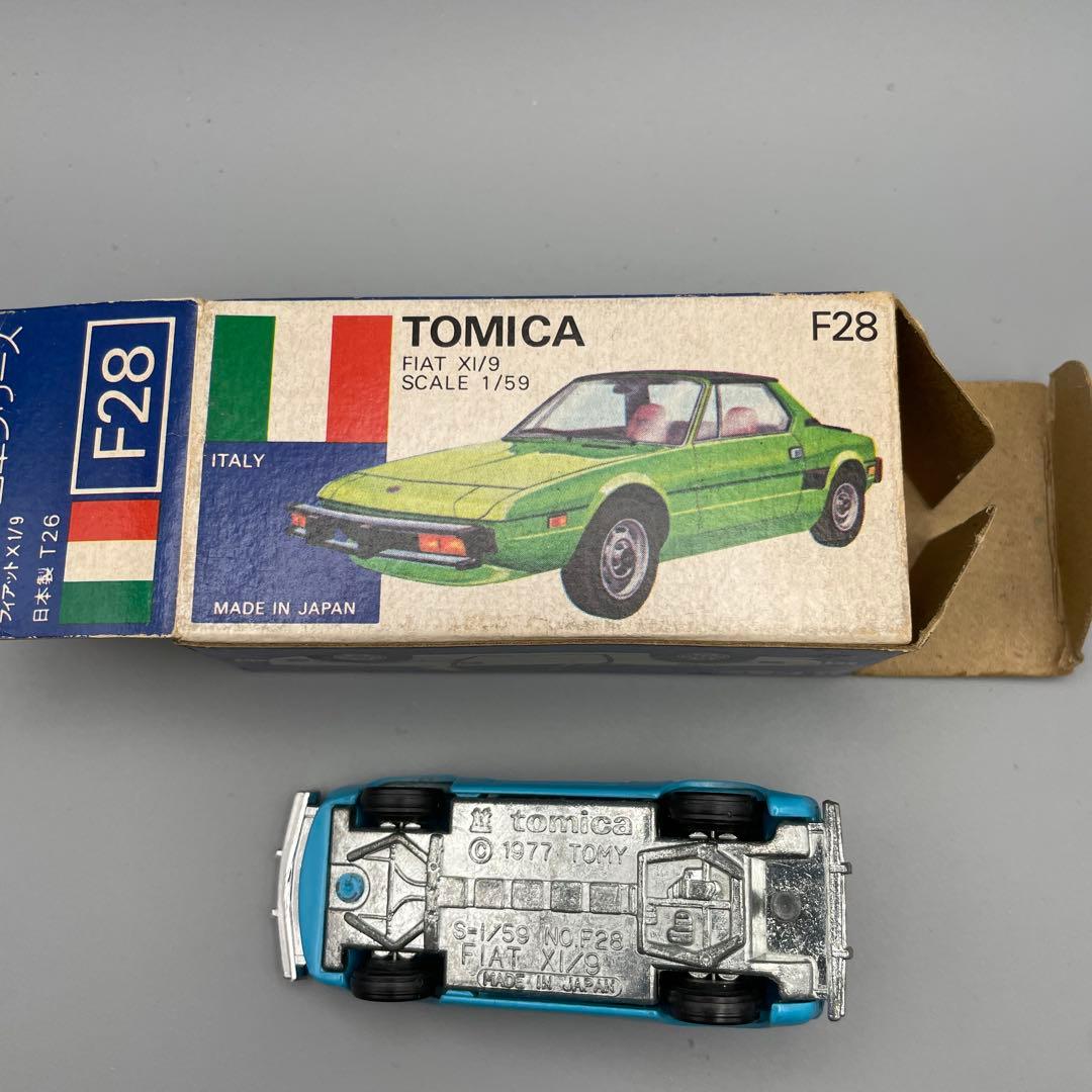 トミカ　外国車シリーズ　F28 フィアットX1/9