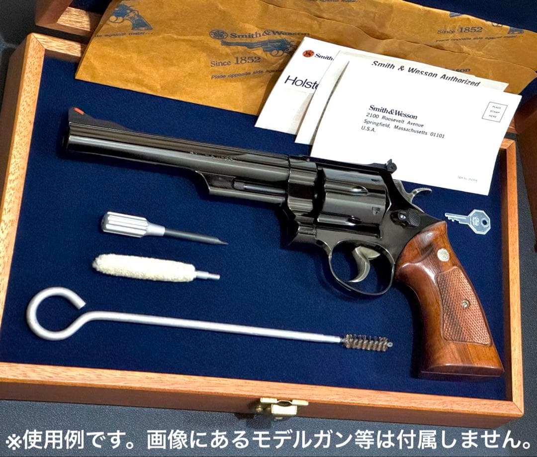 S&W社純正品 木製高級プレゼンテーションケース 実物