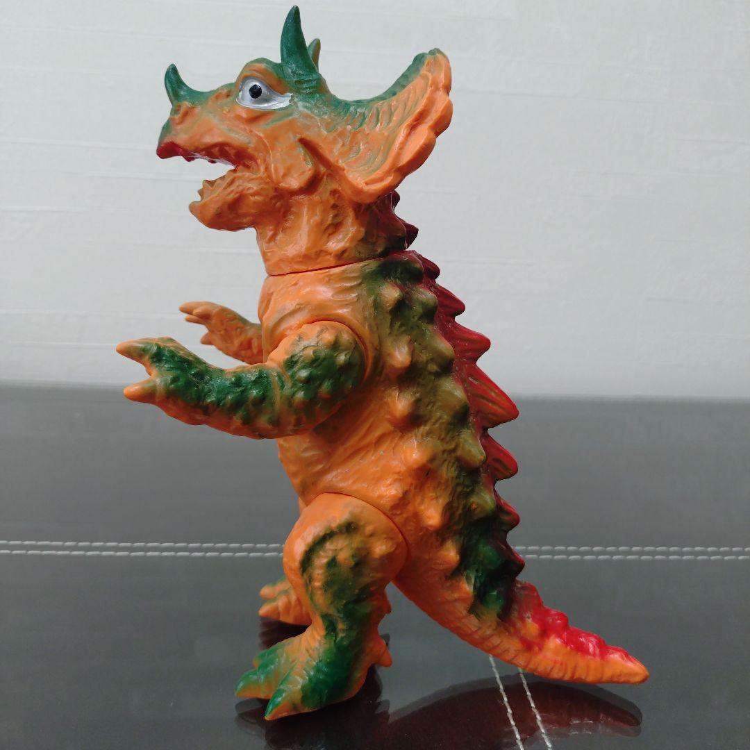 トリケラン ソフビ 三浦トーイ パチ怪獣 昭和レトロ