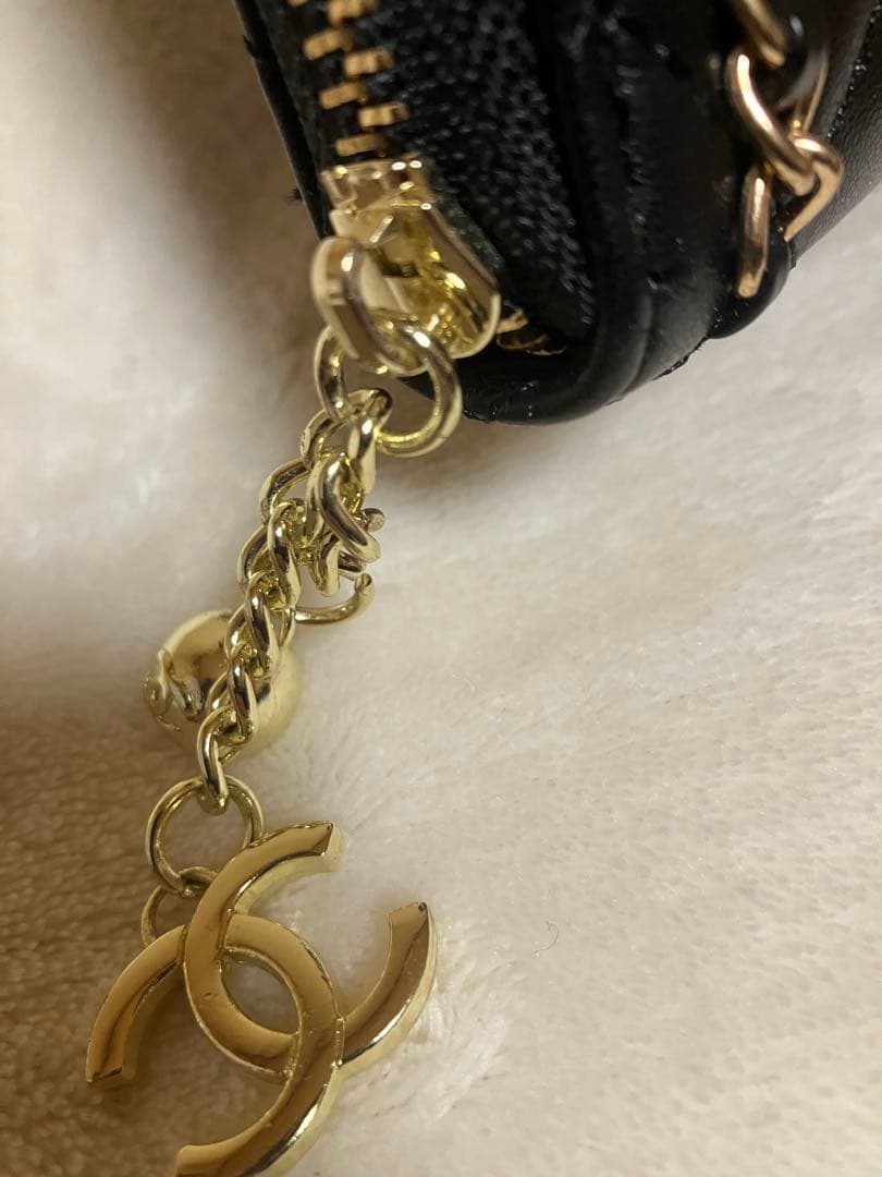 【非売品】CHANEL シャネル ノベルティ キルティングレザー長財布 ブラック