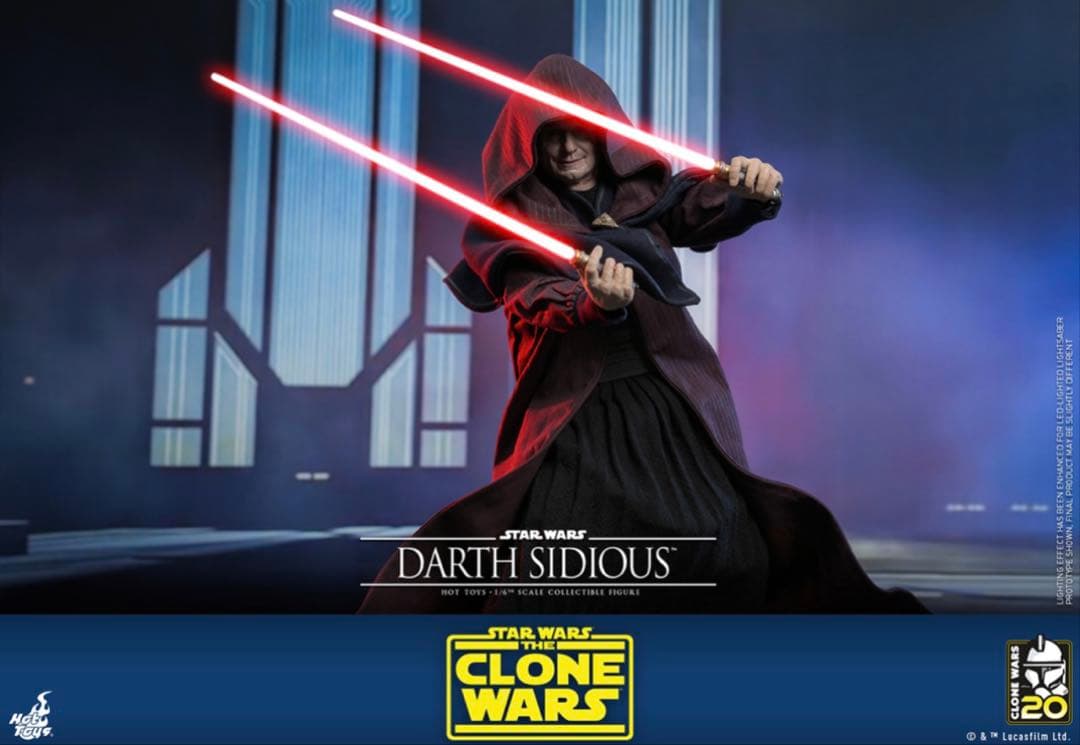 【新品未開封】スター・ウォーズ ホットトイズ ダース・シディアス