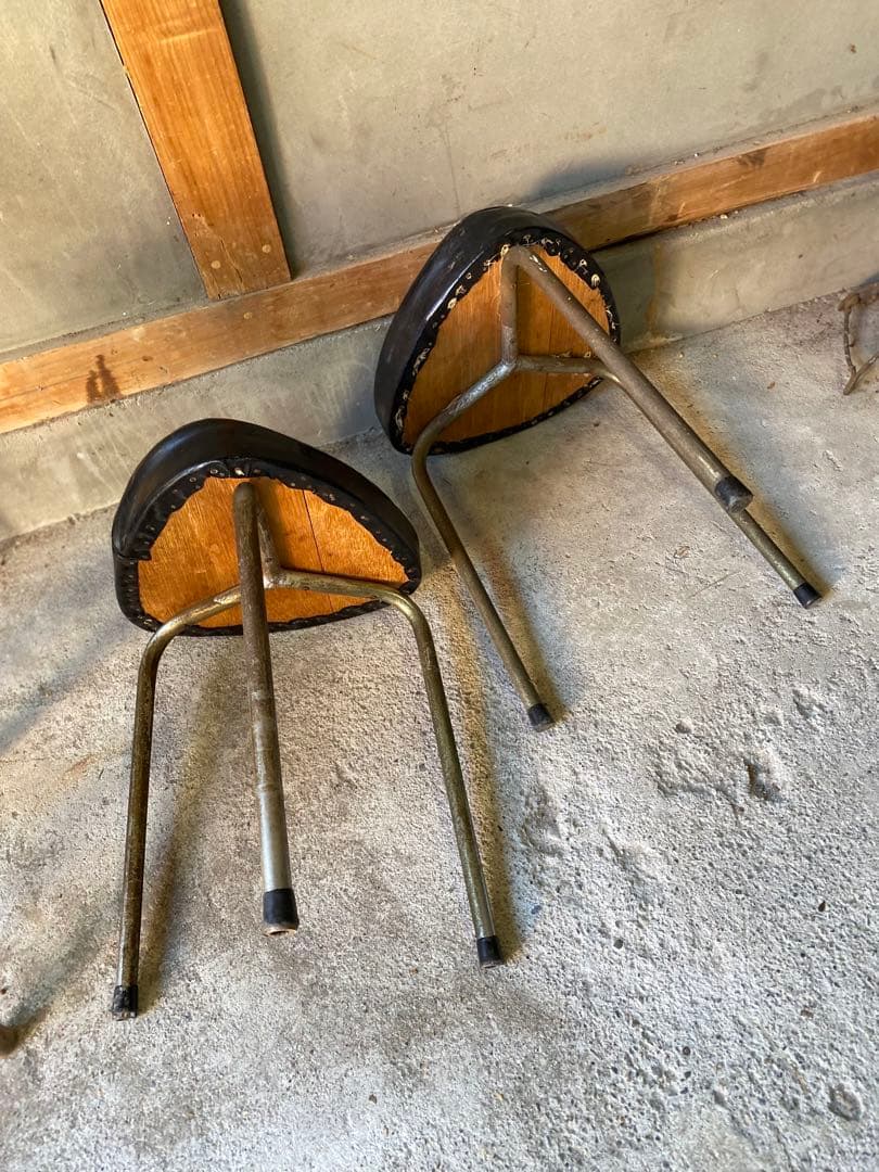 ビンテージ スツール2脚セット