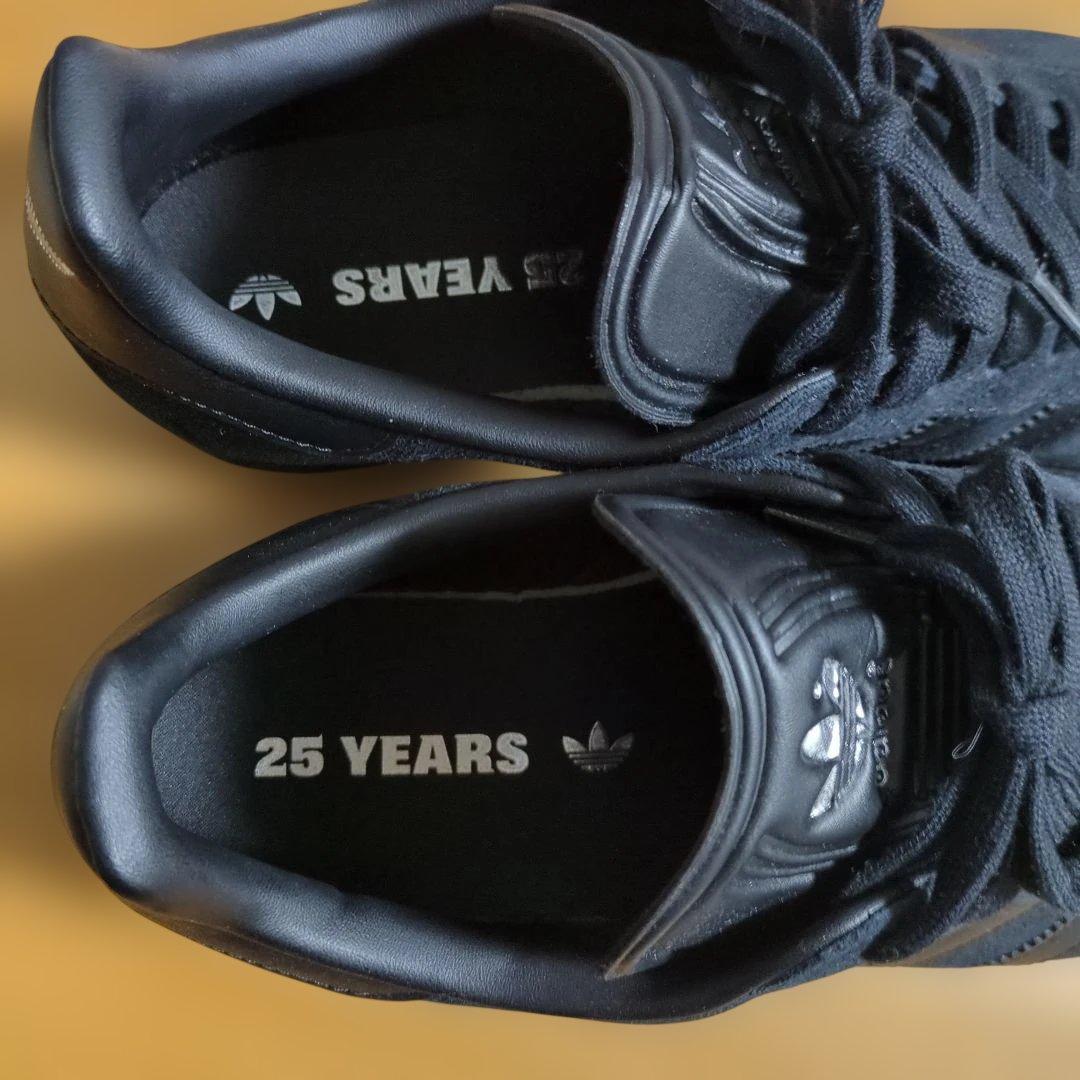 adidas Gazelle ブラック スニーカー　オールブラックス　ガゼル