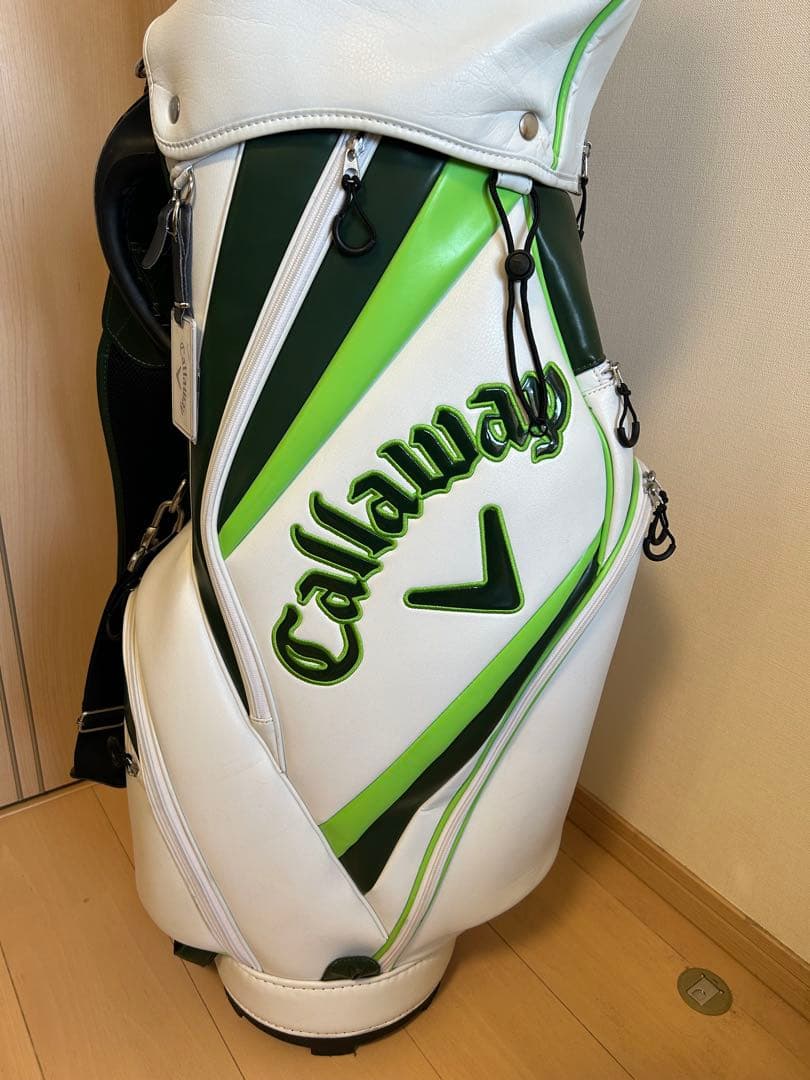 Callaway キャディバッグ ホワイト・グリーン