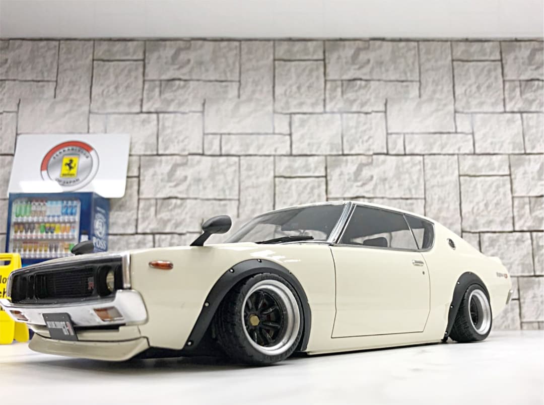 1/18 イグニッションモデル ケンメリGT-R ワタナベ深リムカスタム