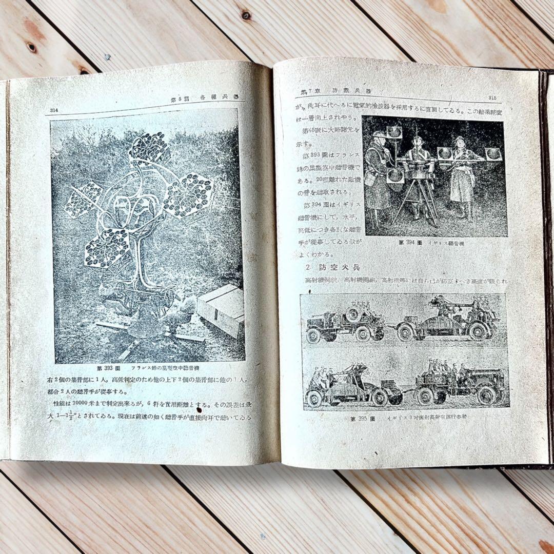 【希少】1937年《兵器》帝国陸海空軍及び世界の火器兵器ミリタリー装備活版図録集