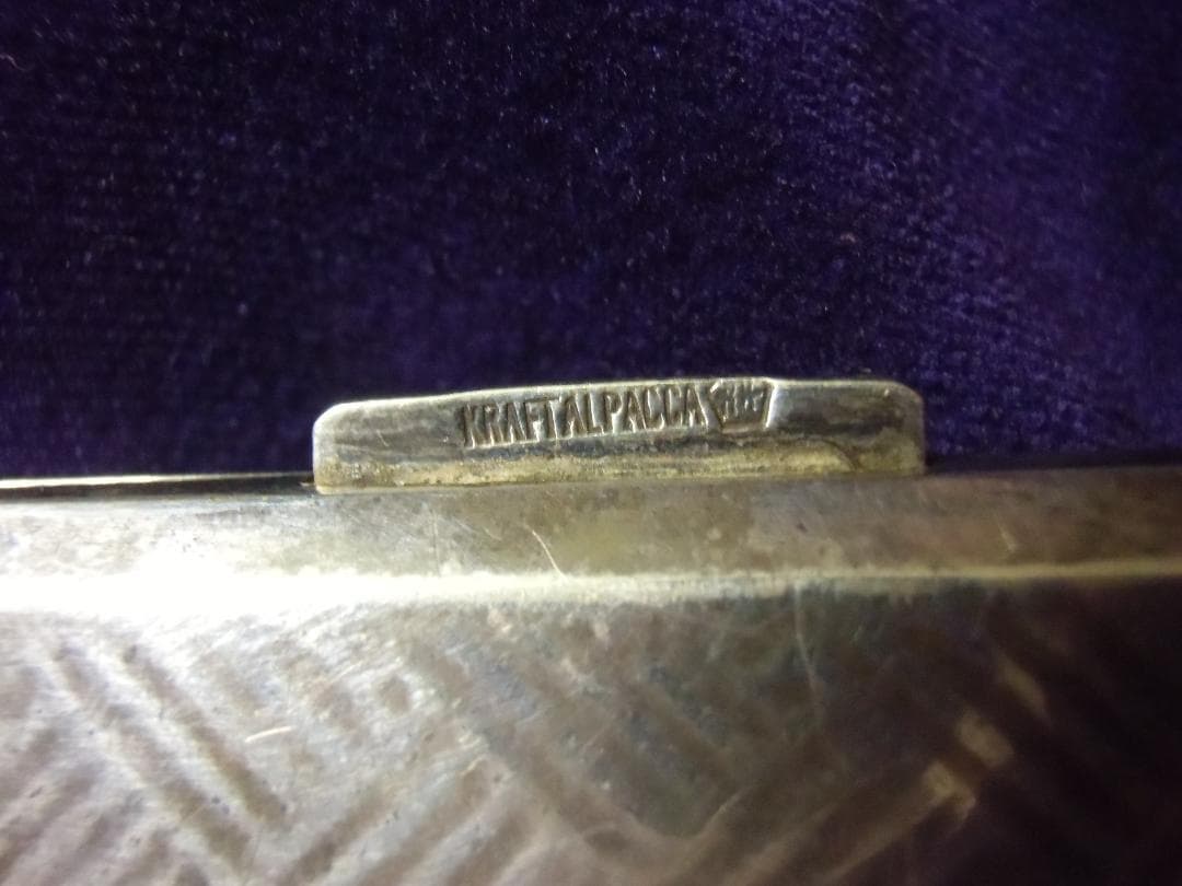 ⊞ドイツ軍＊歩兵第１７連隊優秀射撃者授与シガレットケース（実物）