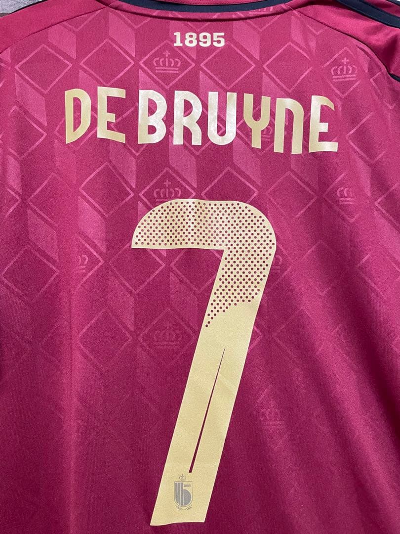 正規品　2024 ベルギー代表 ユニフォーム ケヴィン・デブライネ