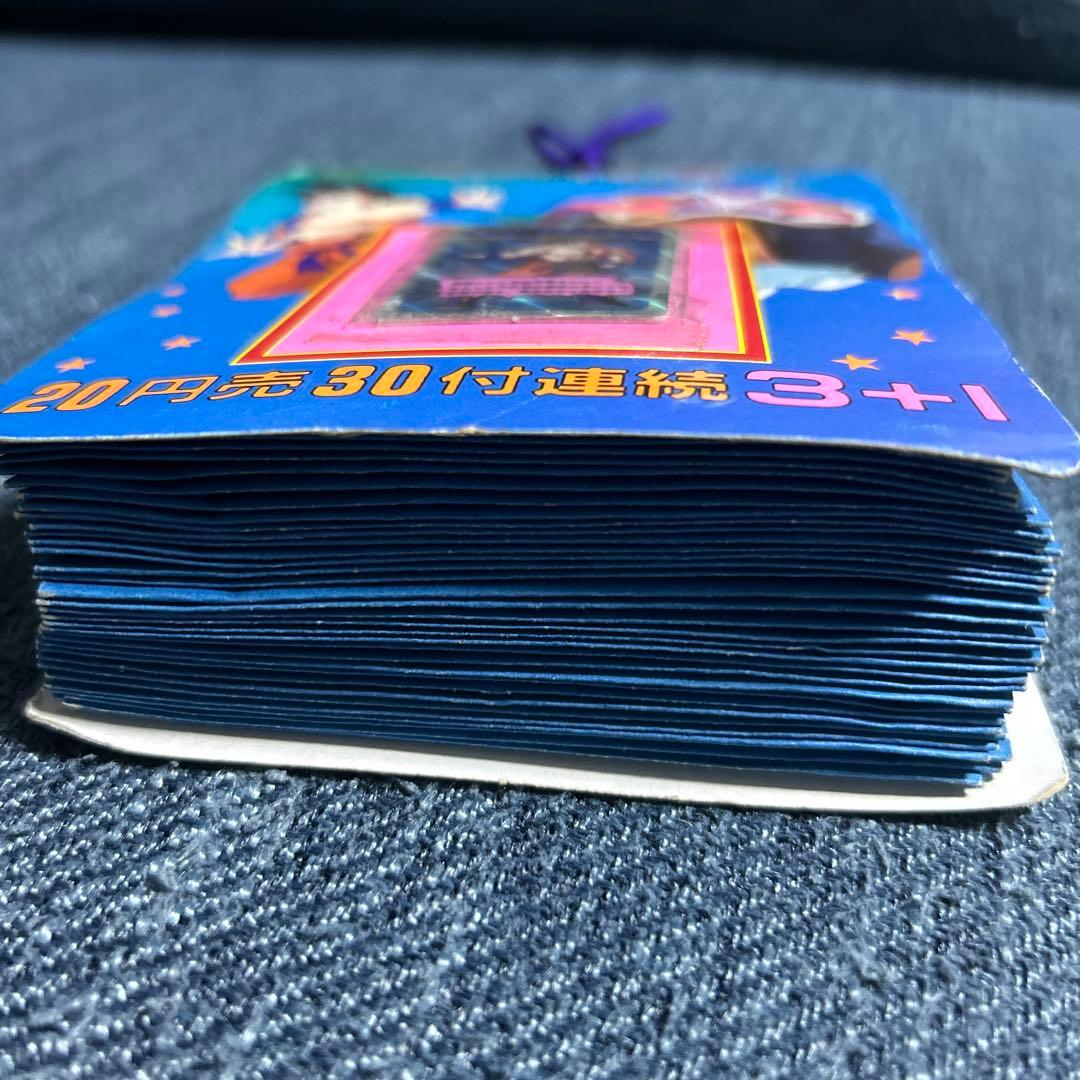 新品未開封　ドラゴンボールミニミニ両面カード　レトロ希少　ppカード束　当時物