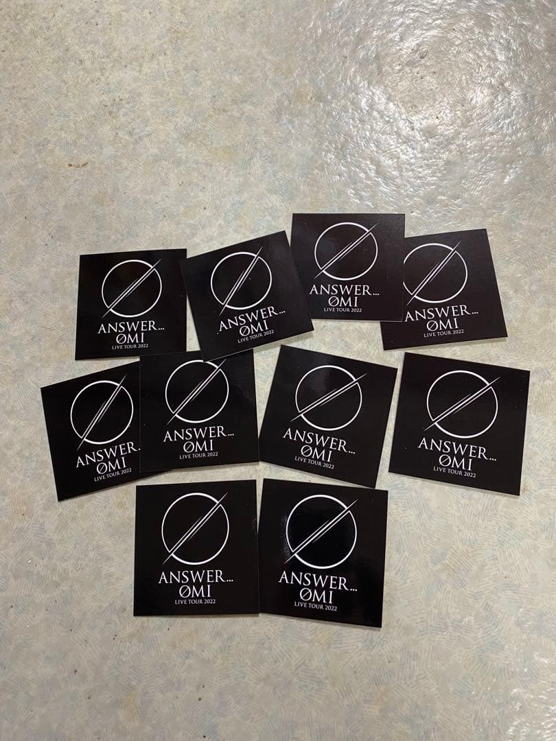 ØMI ANSWER カードセット　　　　　　　　　　　 3700円に変更