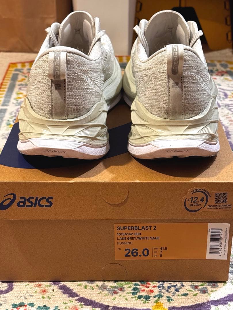 asics SUPERBLAST 2 スーパーブラスト2 26cm