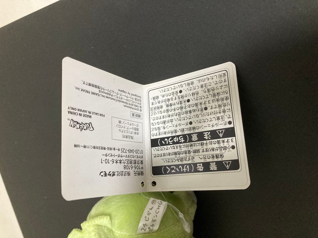 ポケットモンスター 24じかんポケモンCHU マスコット ヨーギラス ナガノ