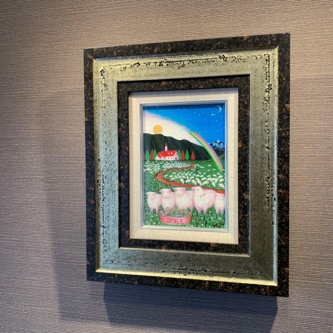 分部 佳英 油彩「夢未来」