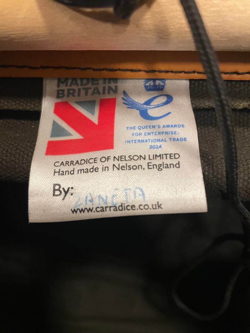 Carradice キャラダイス ロングフラップ サドルバッグ 24リットル