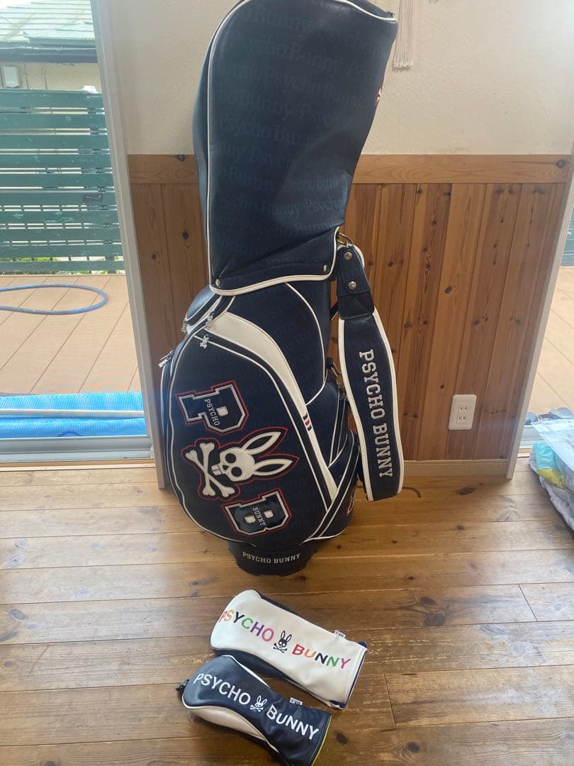 PYSCHO BUNNY/サイコバニーキャディバッグ　ボールポーチ付