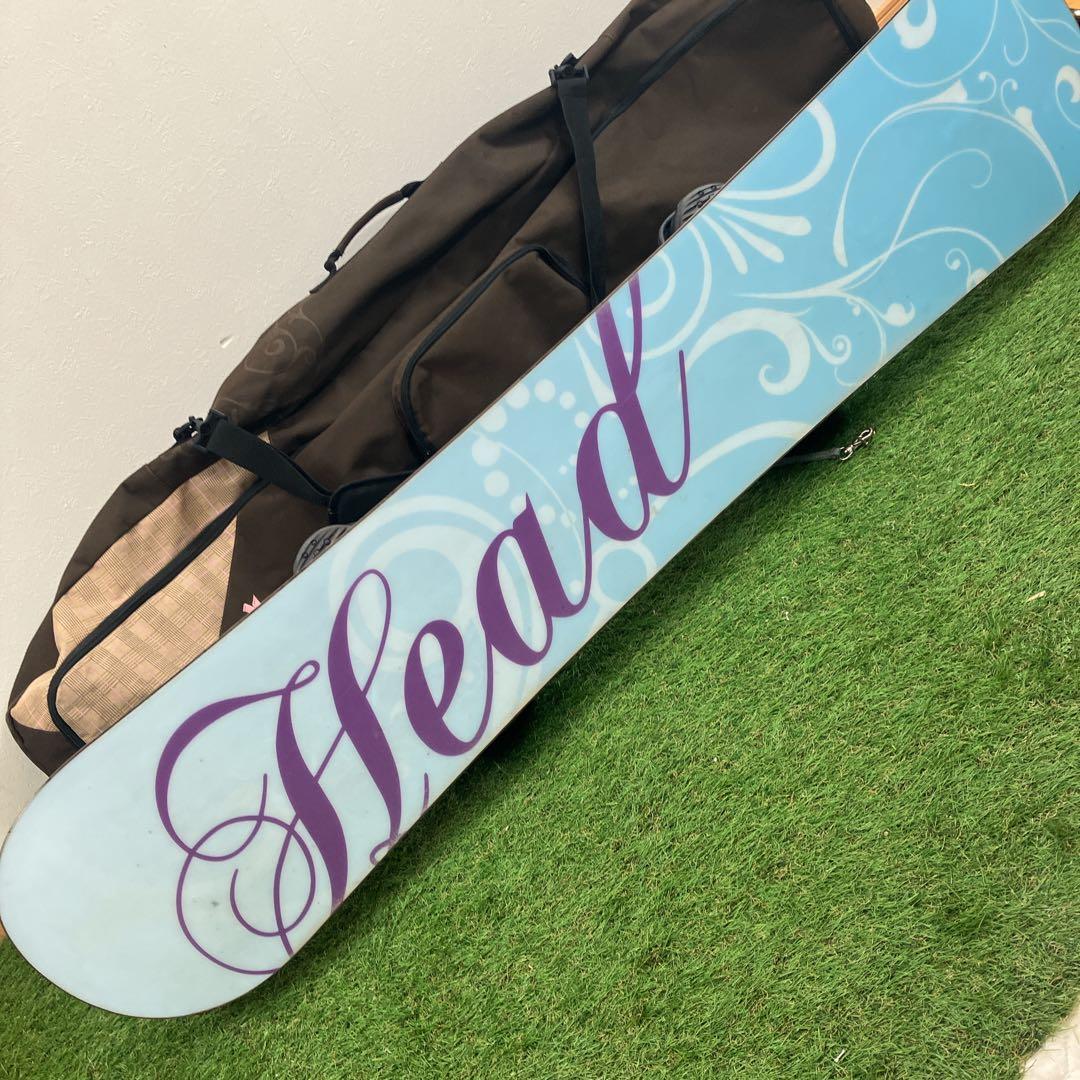 HEAD スノーボード セットkissmark バートン　23.5㎝　レディース