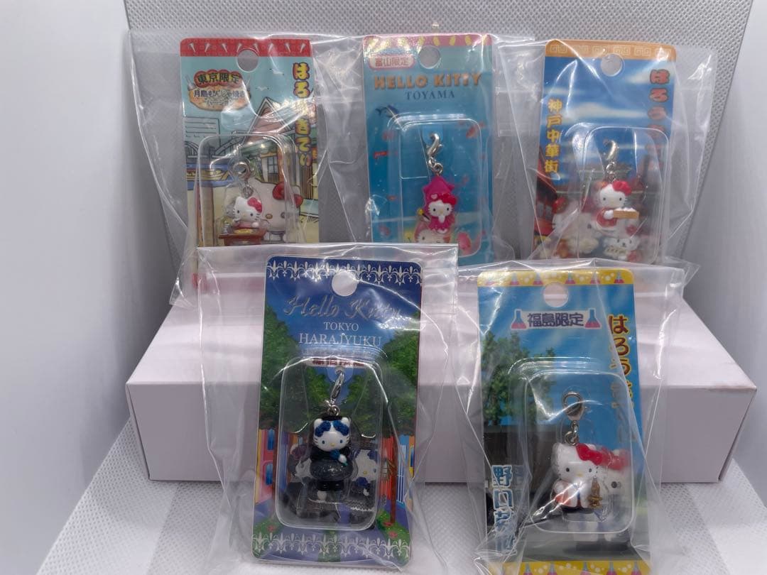 【美品・未開封】ご当地キティ 根付け 10点まとめ売り ファスナーマスコット