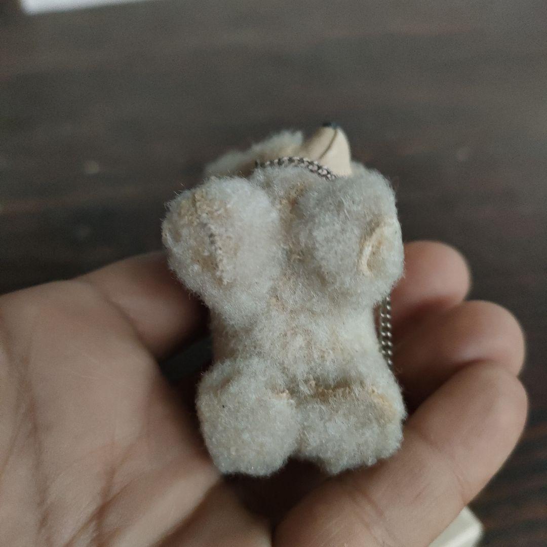 旧家蔵出し初出し品 日本製シュタイフに似ているクマ 6cm 犬 イヌ ビンテージ