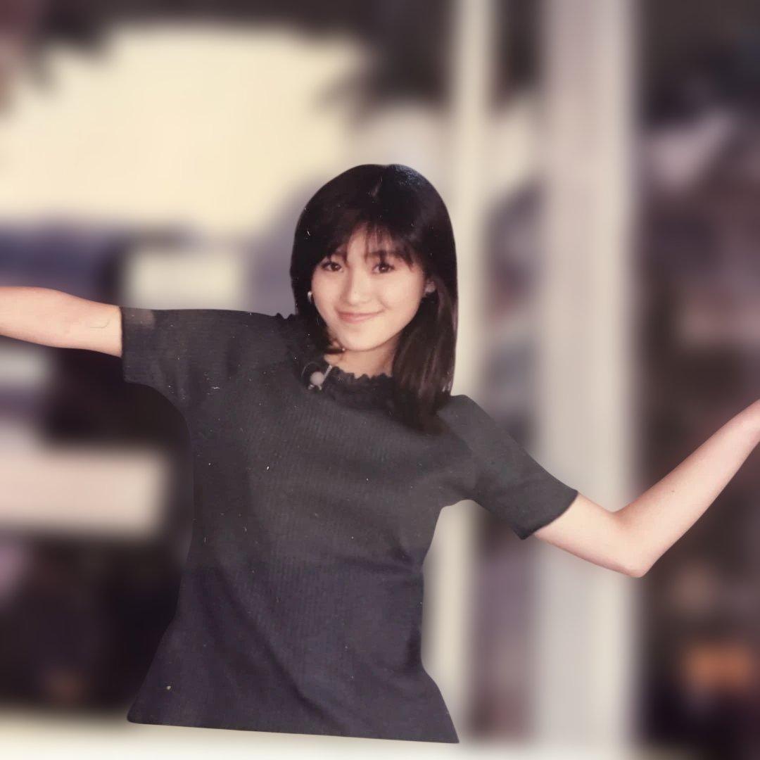 酒井法子生写真￼1989年5月16日撮影 女性の写真