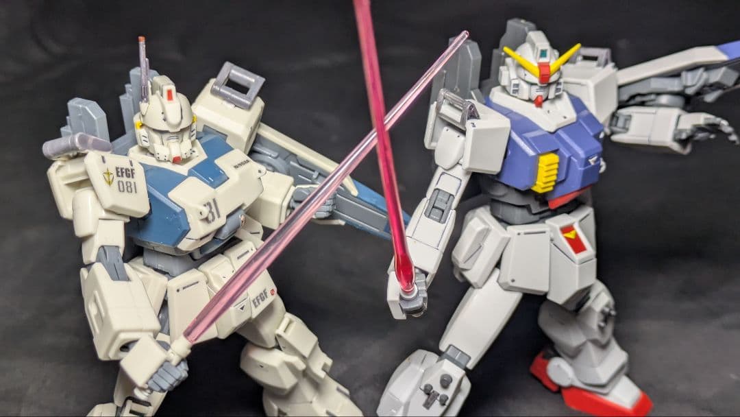 HG グフカスタム ez-8 陸戦型ガンダム ガンダム ガンプラ 08小隊