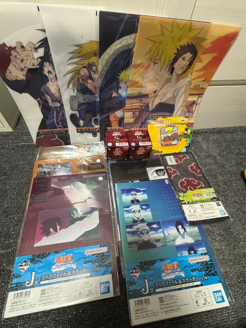 【一番くじ】ナルト疾風伝　ラストワン賞+C賞+その他