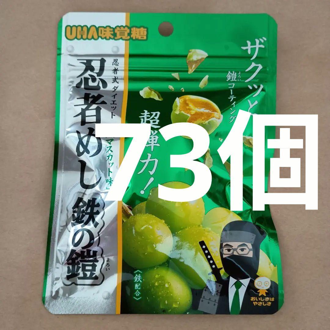 忍者式ダイエット 忍者めし 鉄の鎧 マスカット味 73袋