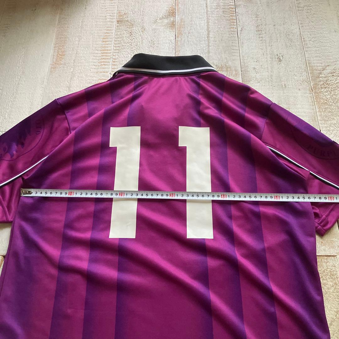 アンブロ 京都パープルサンガ ユニフォーム 11 サイズO-XO vintage