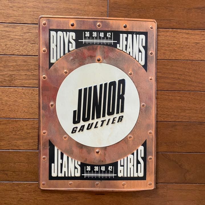 ジャン ゴルチェ　店舗用　（非売品）銅板プレート　超激レア品‼️