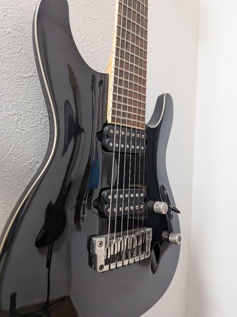 ア*ラ様 エレキギター 7弦 Ibanez SIR27FD ブラック