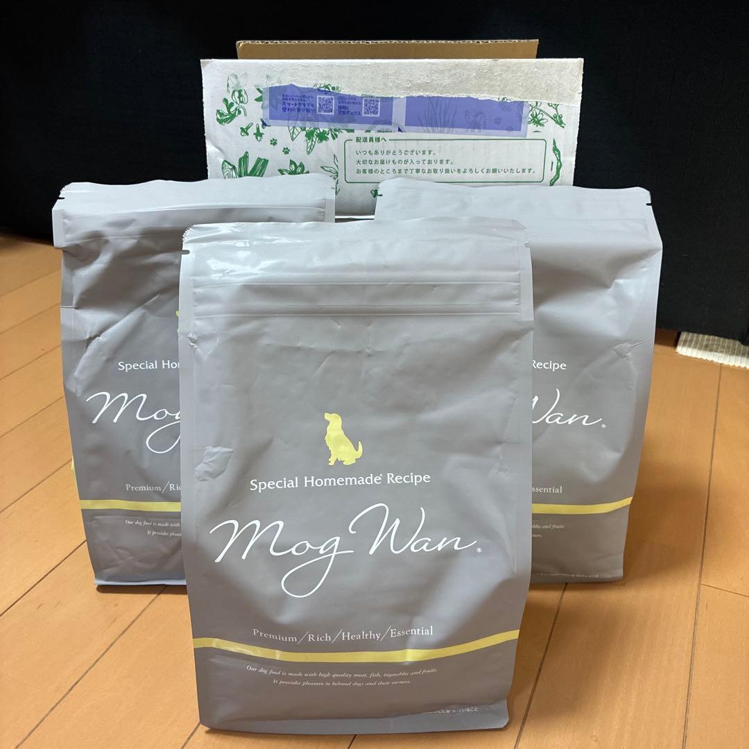 Mog Wan ドッグフード 1.8kg✖️3個
