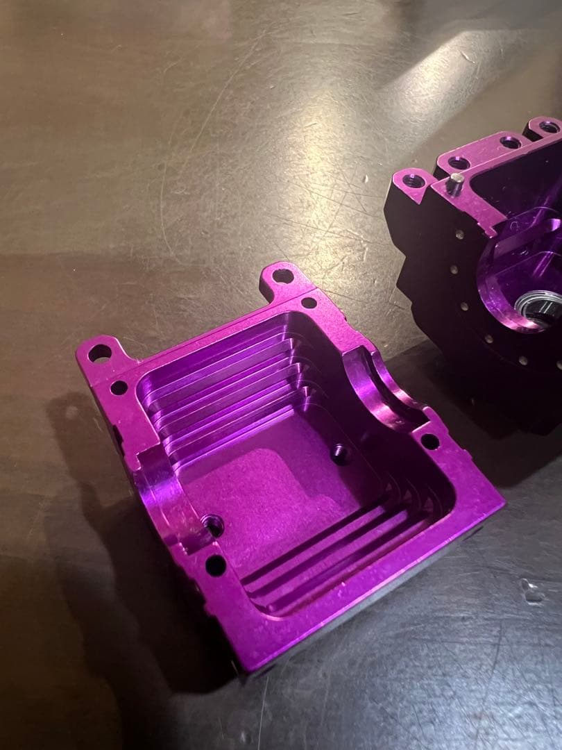 GRK SHIBATA ギアボックス アルミ製　パープル