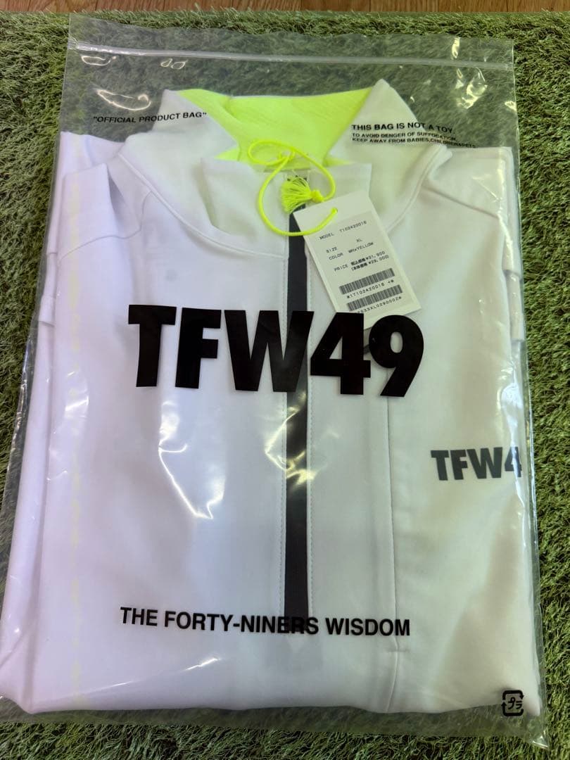 新品正規品【TFW49/XL】ハーフジップ長袖カットソー長袖シャツ