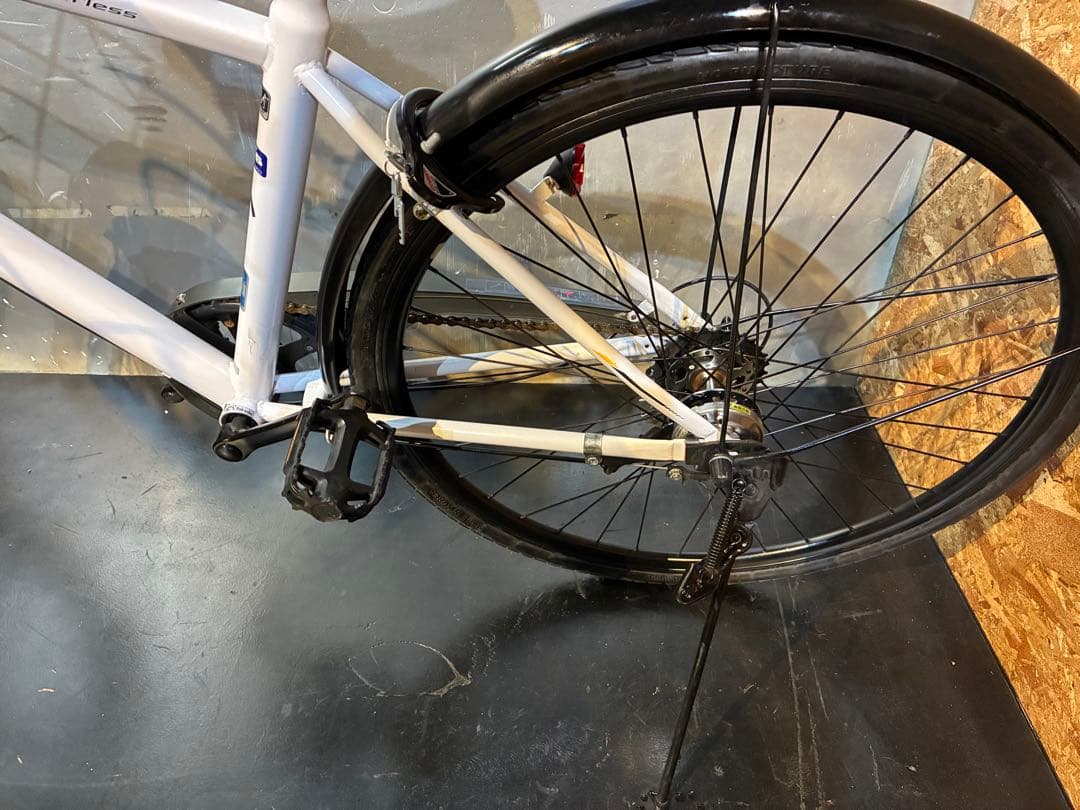 I7【大阪堺市/取引】中古自転車 HEAD 27インチ ノーパンクタイヤ仕様