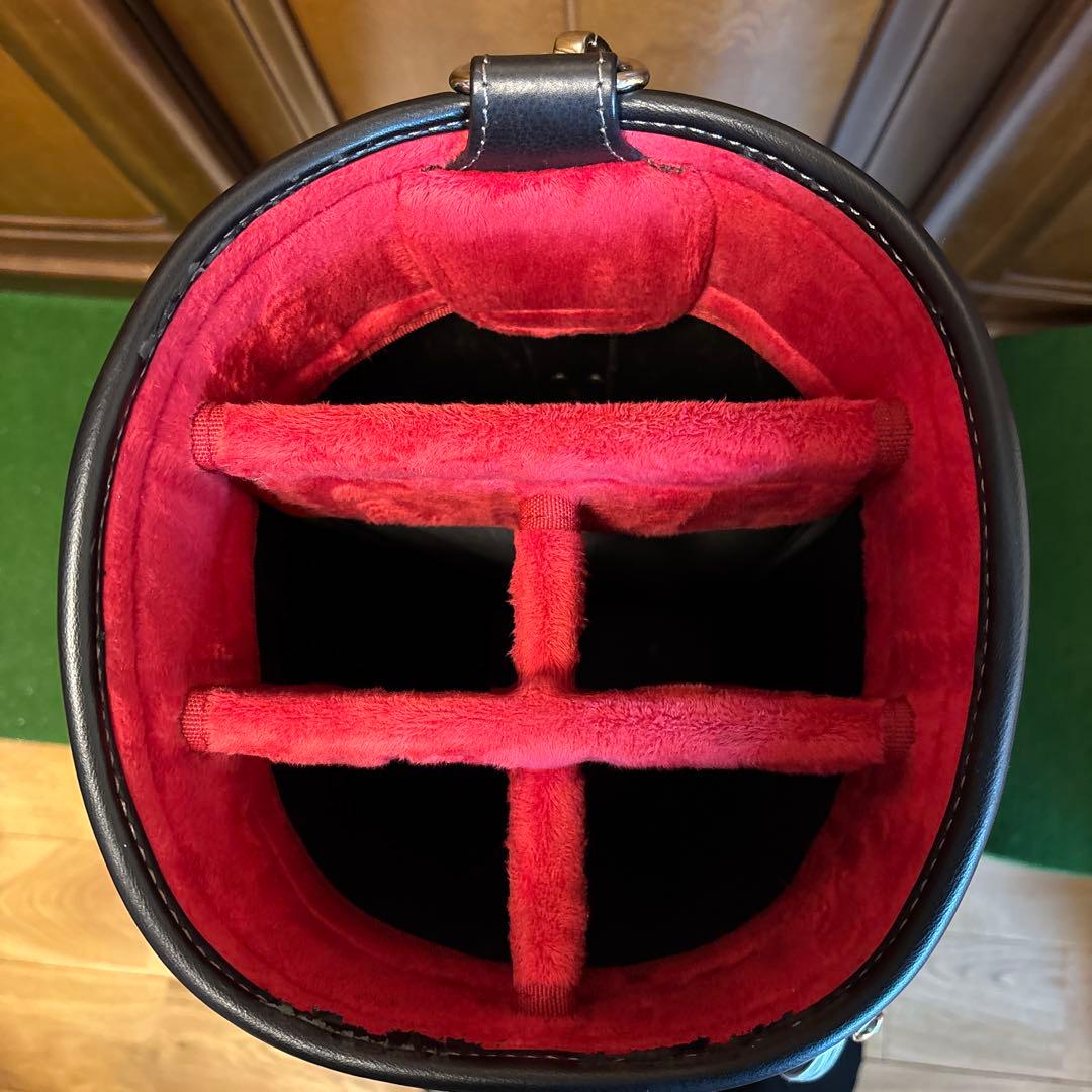 オロビアンコキャディバッグ　ブラック