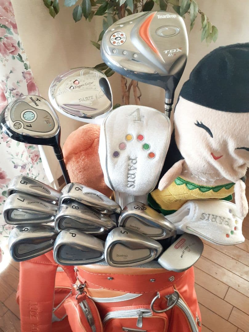 ツアーステージ 【グリップ交換済み】/ TearDrop 他 レディースセット