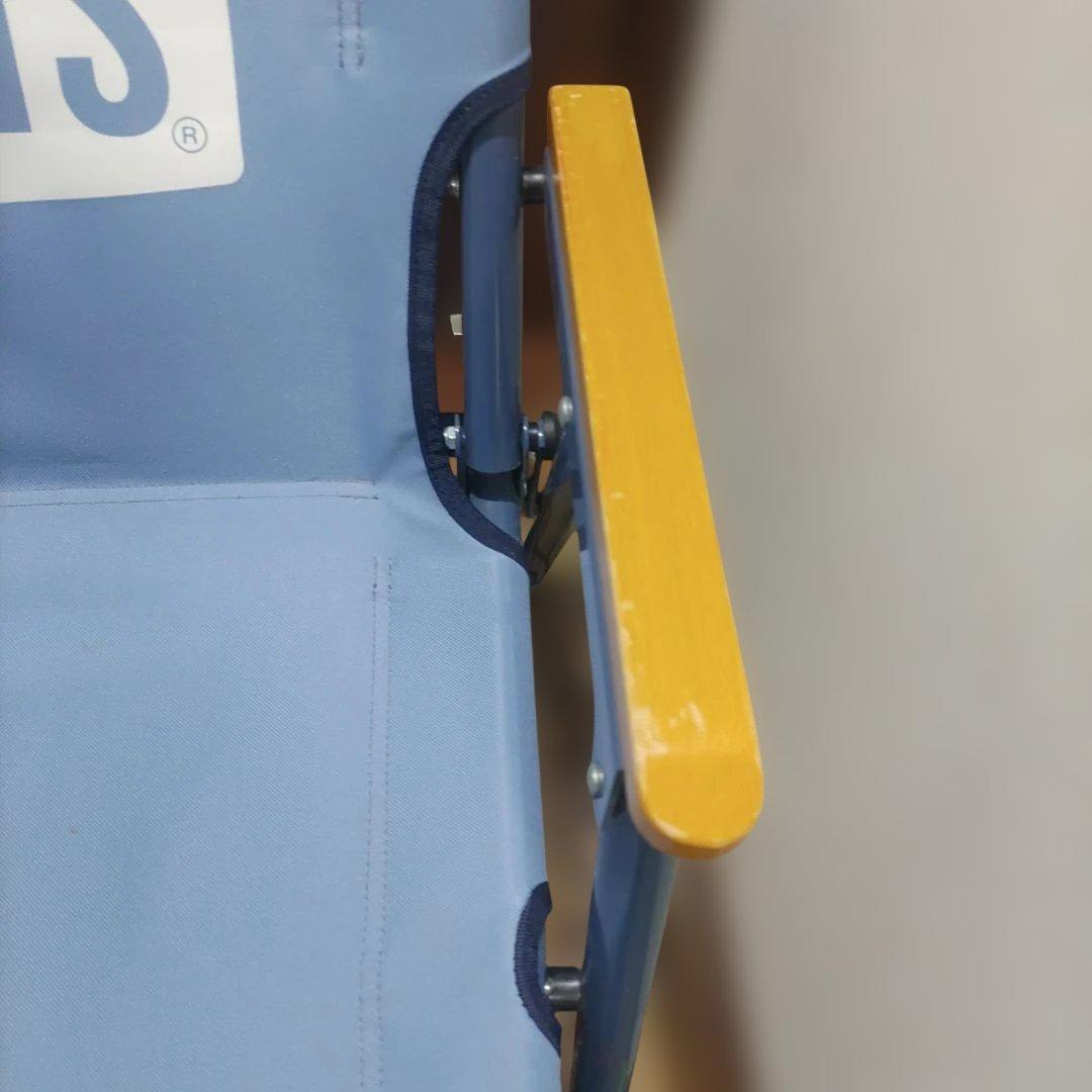 良品　CHUMS チャムス　バックウィズチェア　ブルー/ネイビー